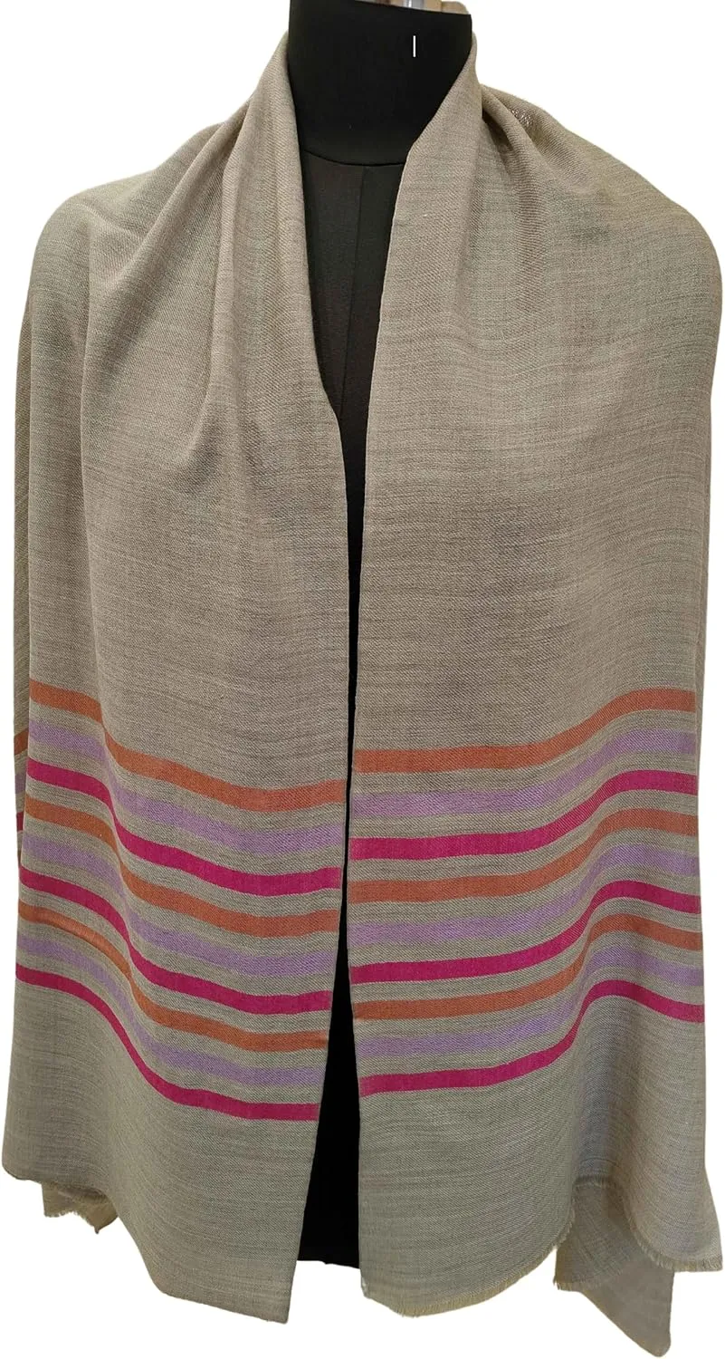 100% pure Cashmere Scarf, Super large size for Men and Women, Warm & Soft Pashmina scarves