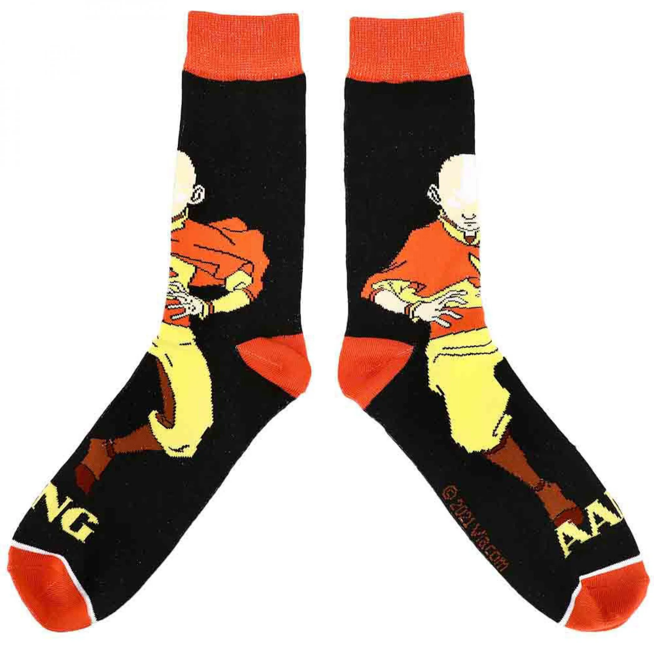 Avatar: The Last Airbender Nickelodeon Mixed Art Crew Socks 5-Pack