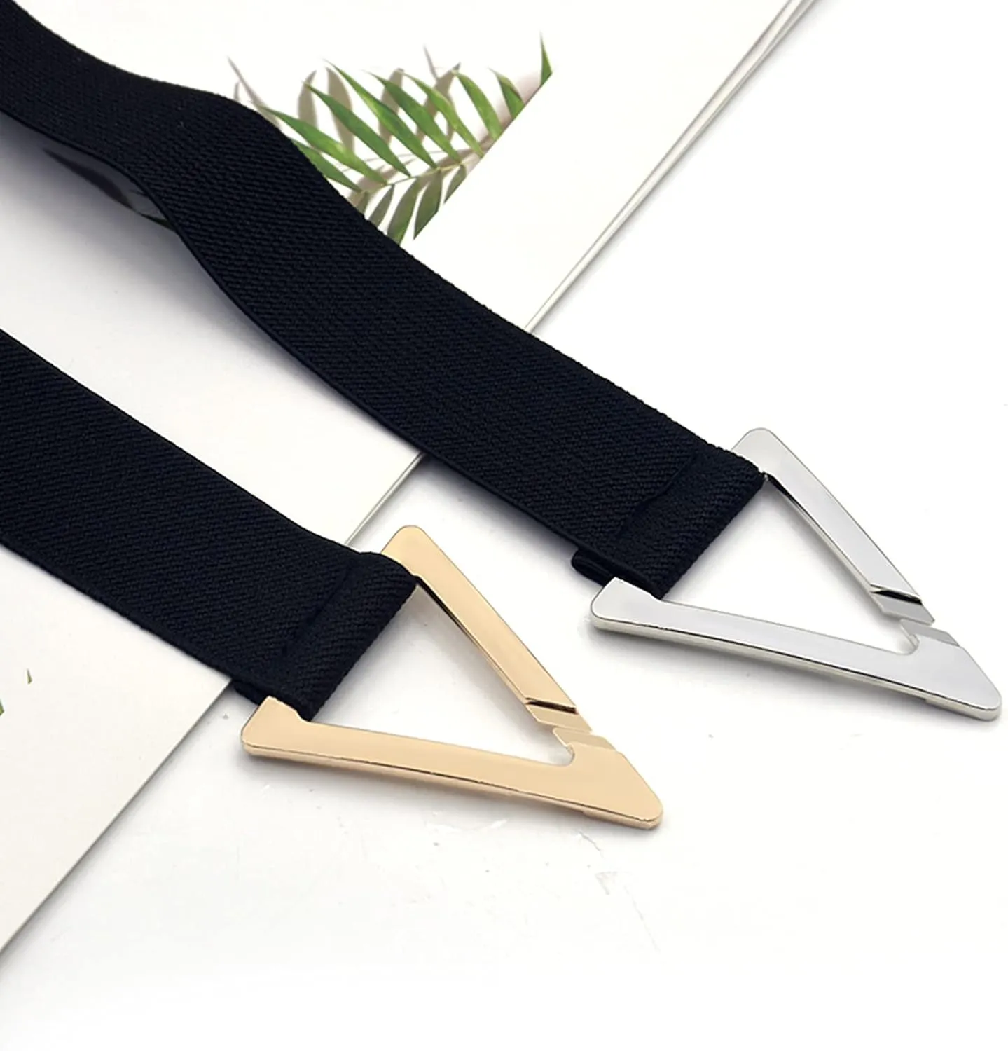 Belts Wide Fashion Elastic Waist Wide Buckle Dress Women Lady Belt Stretch Belt Belt for Skiing
