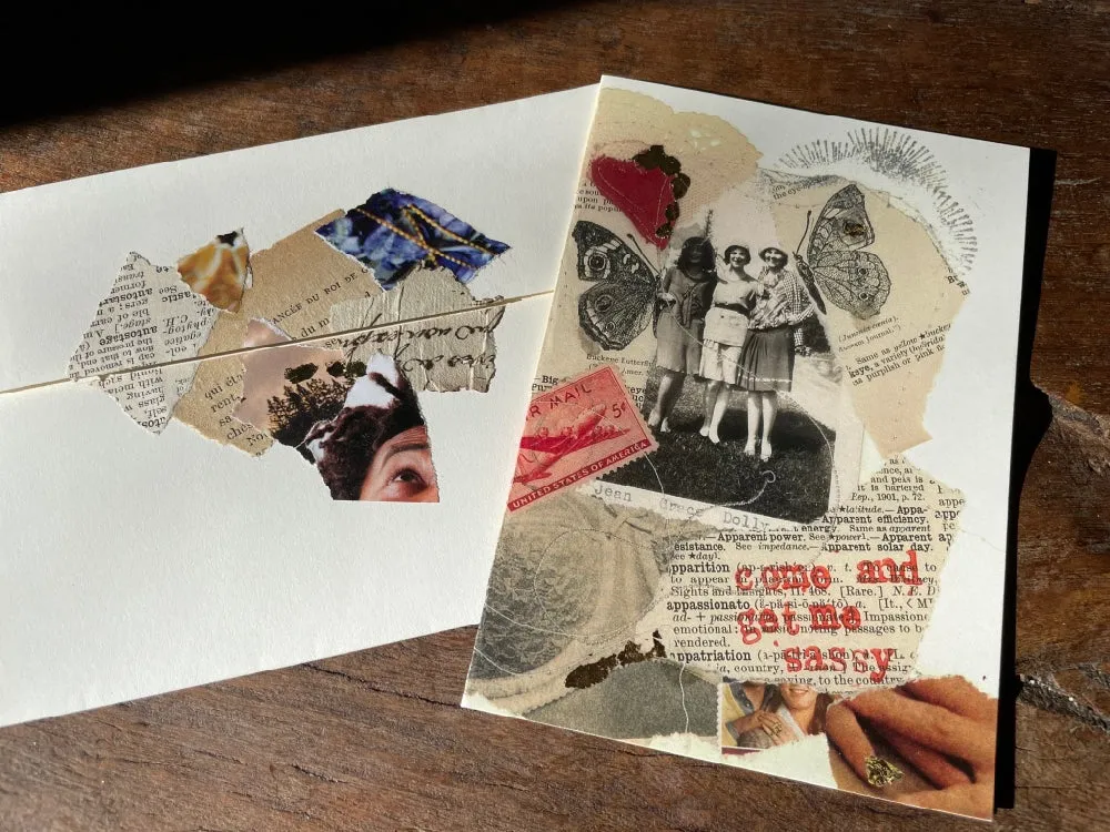 Carolyn's love pack of artistic printed cards