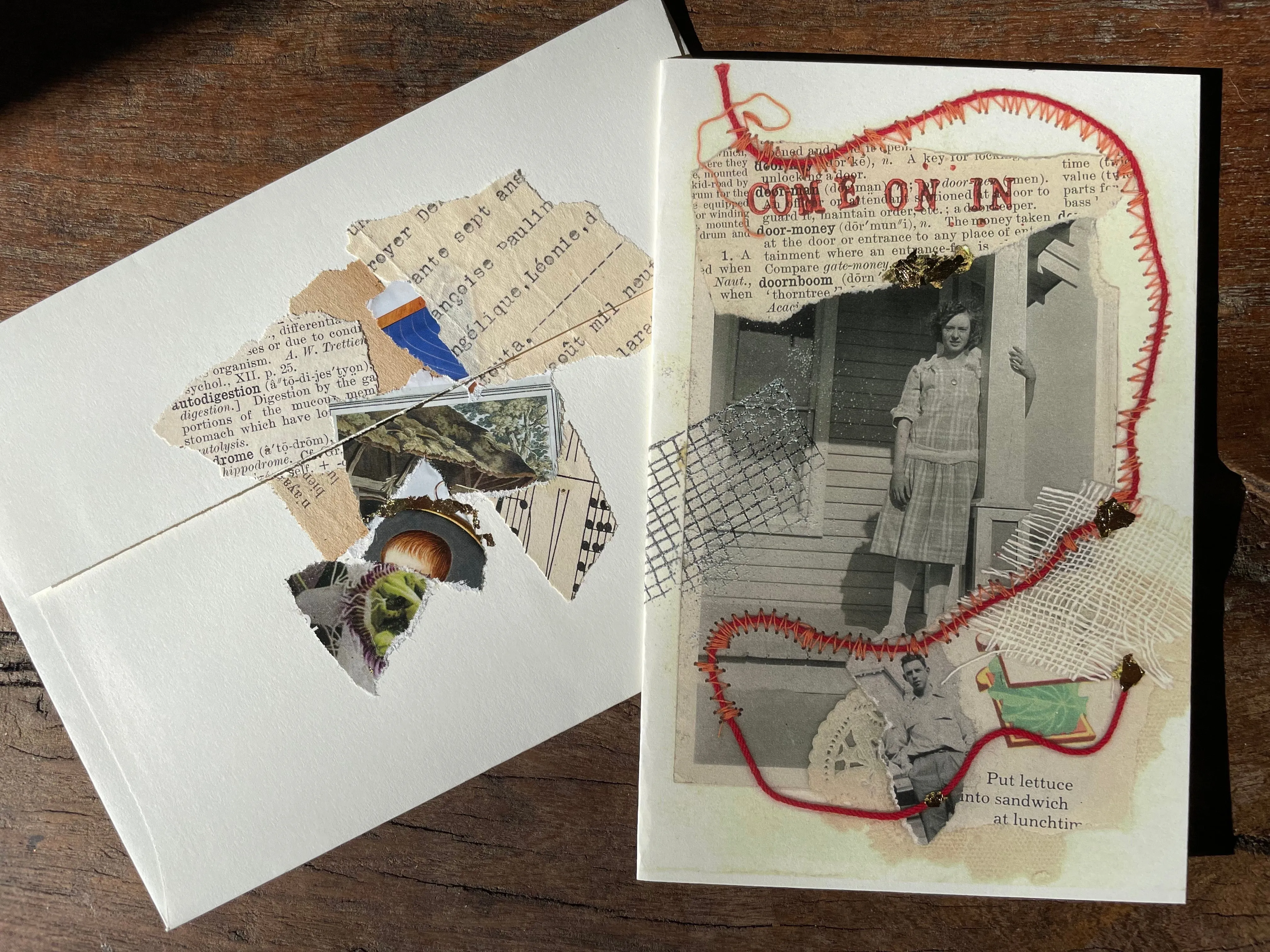 Carolyn's love pack of artistic printed cards