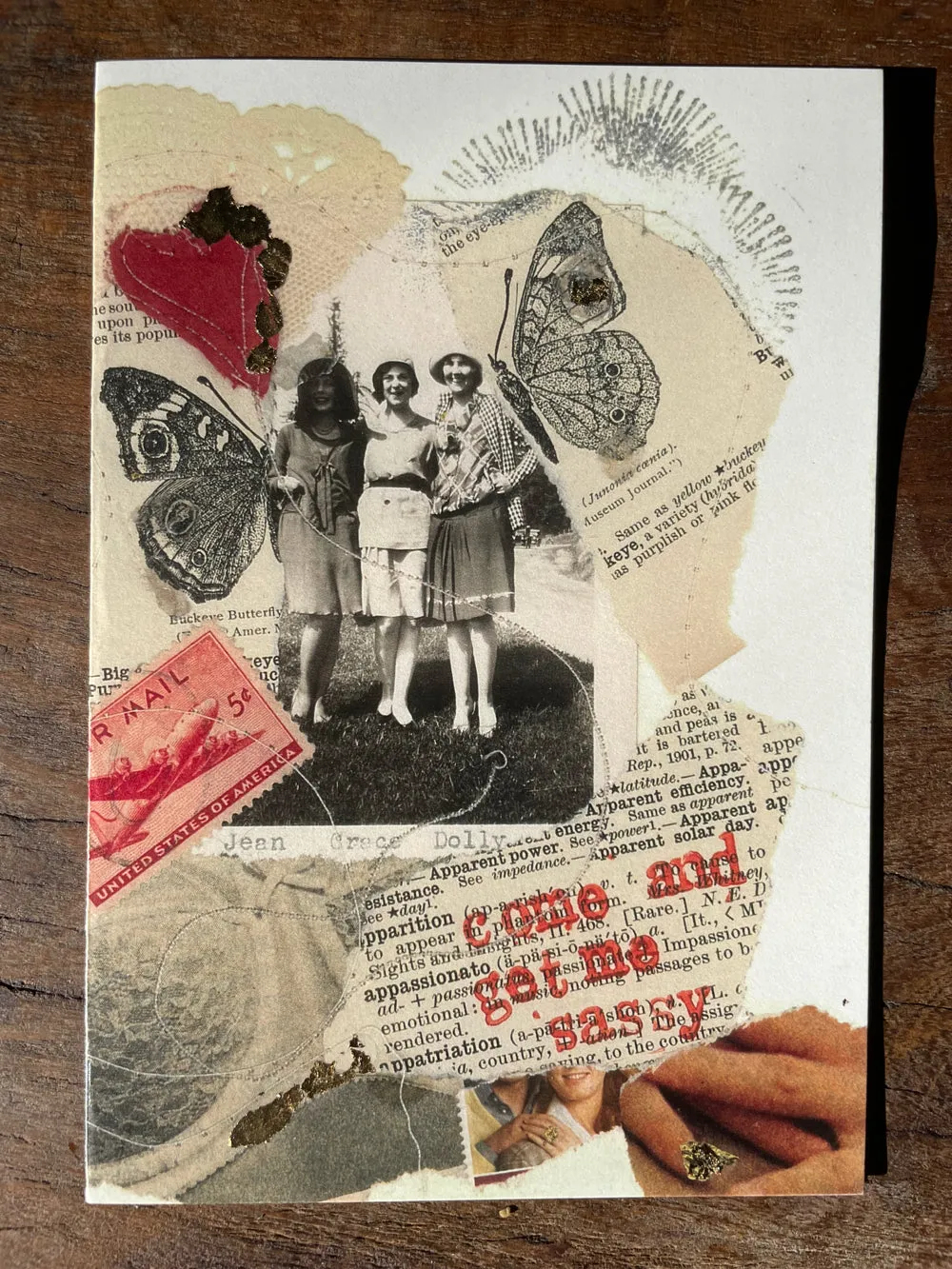 Carolyn's love pack of artistic printed cards