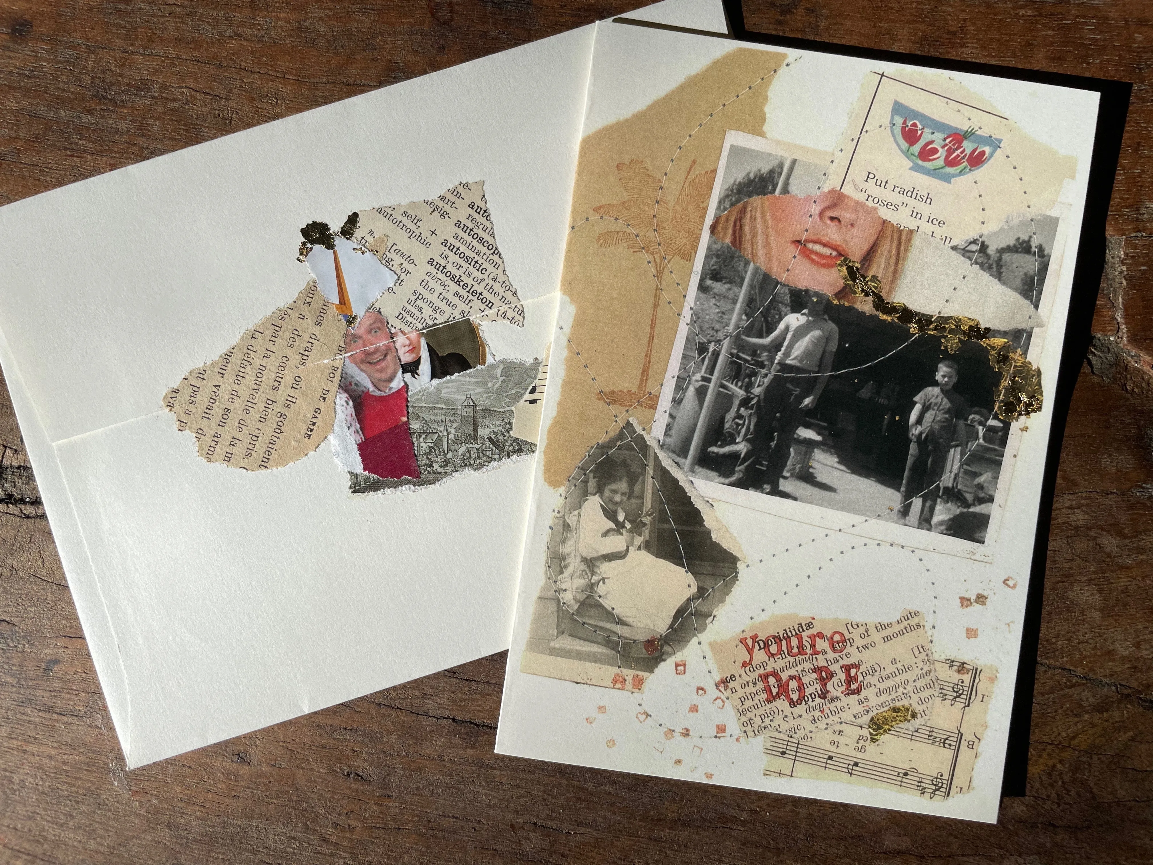 Carolyn's love pack of artistic printed cards