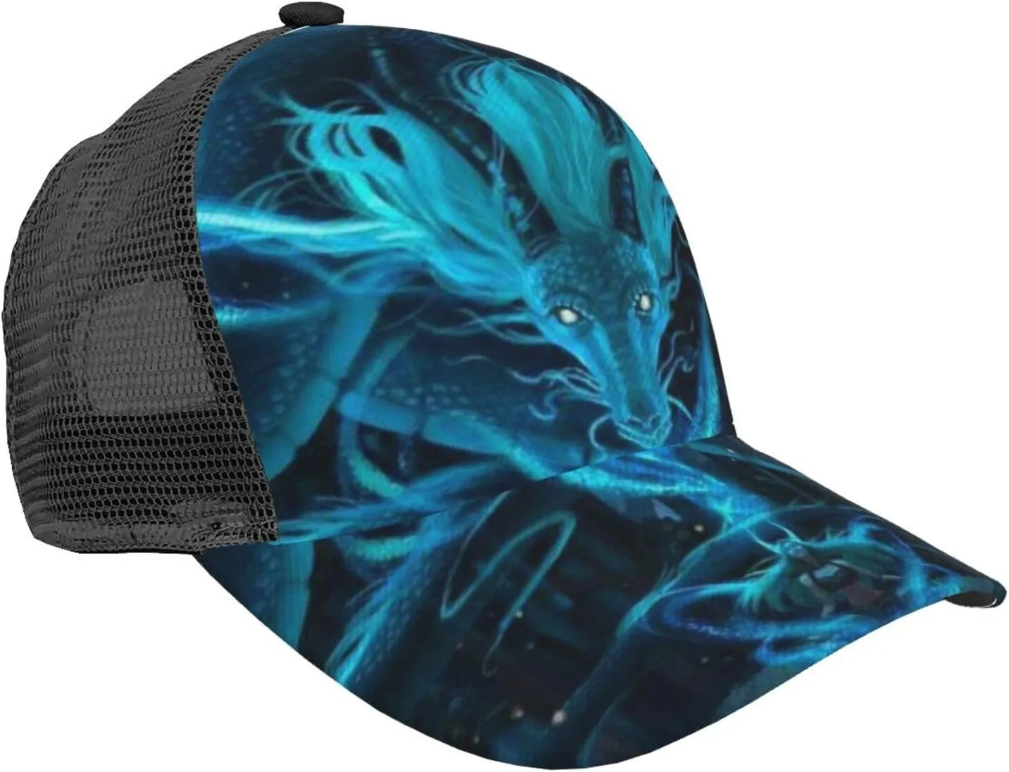 Cartoon Animal Baseball Cap Golf Dad Hat for Men and Women Adjustable Snapback Mesh-Back Outdoor Sport Trucker Hat