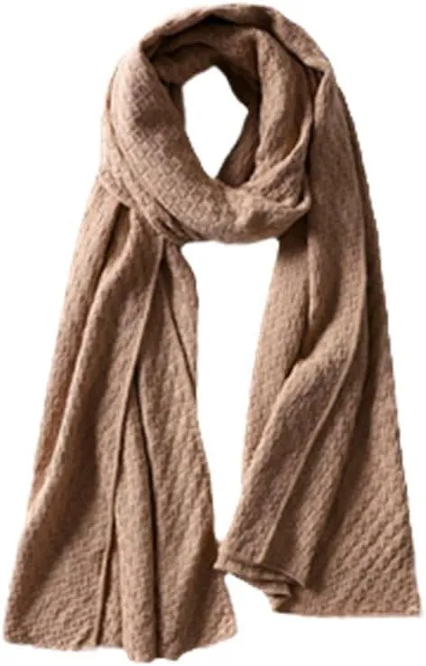 Dvbfufv Winter Women Warm Scarf Women Comfortable Knitted Solid Scarfs