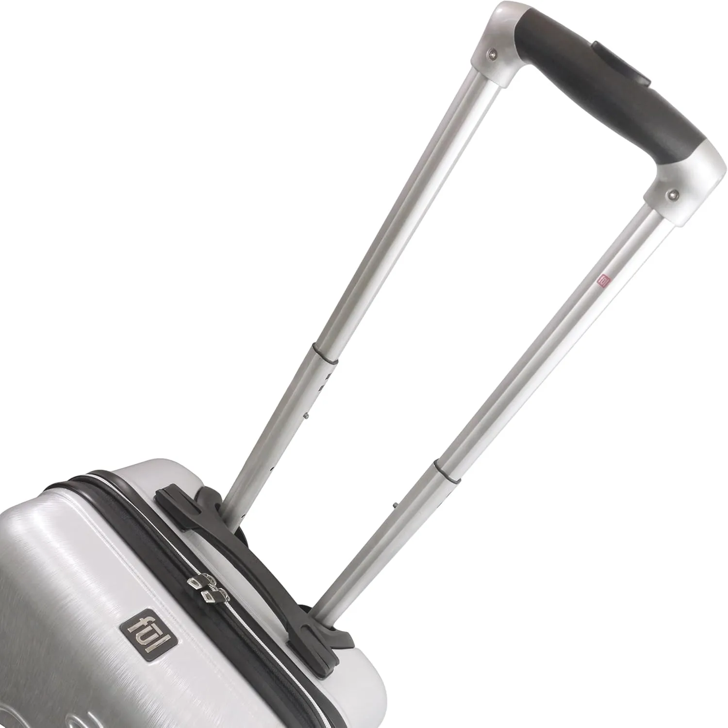 FUL Peanuts 22 Inch Carry on Rolling Luggage, Snoopy and Woodstock Hardshell Suitcase with Wheels, Silver, Medium, Peanuts 22 Inch Carry on Rolling Luggage, Snoopy and Woodstock Hardshell Suitcase