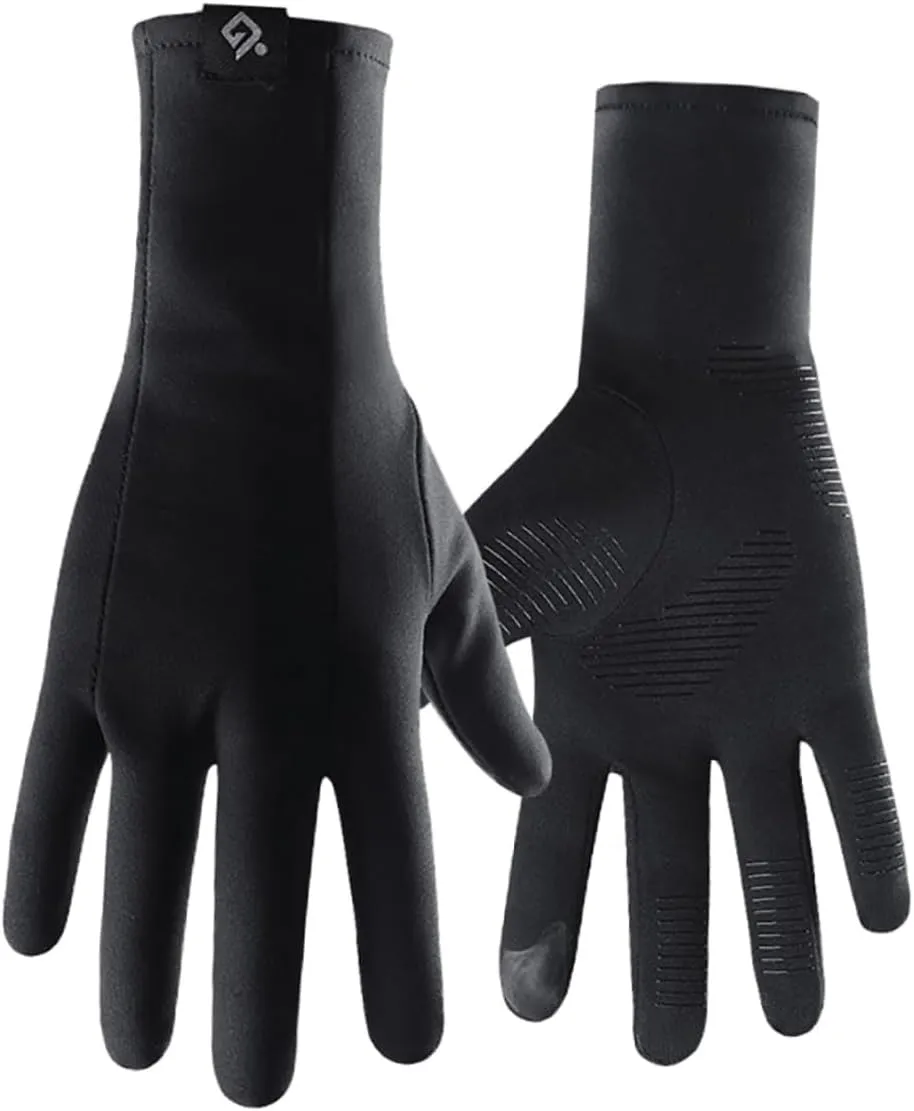 HANABASS Gloves Full-Finger Anti-Skid Cycling Warm Winter Gloves Touch Screen for Outdoor Activities