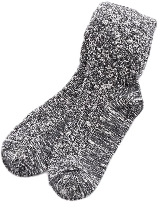 HYTENSUN Women's Thigh High Knitted Winter Boot Socks Vintage Extra Long Leg Warmer Over Knee High Stockings