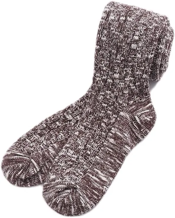 HYTENSUN Women's Thigh High Knitted Winter Boot Socks Vintage Extra Long Leg Warmer Over Knee High Stockings