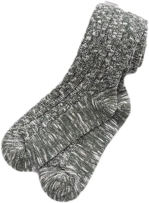 HYTENSUN Women's Thigh High Knitted Winter Boot Socks Vintage Extra Long Leg Warmer Over Knee High Stockings