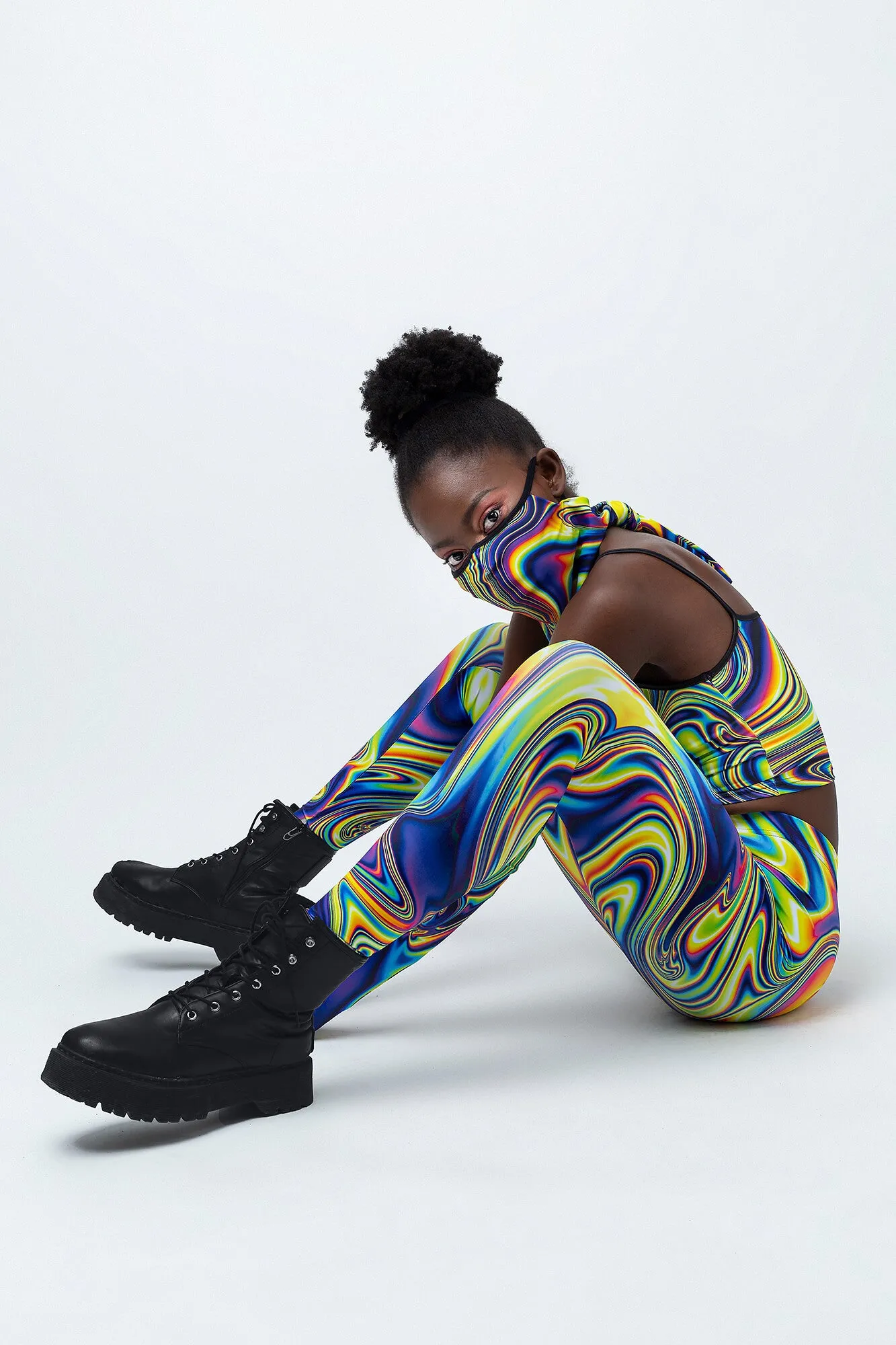 Jaded Liquid Bandana Set