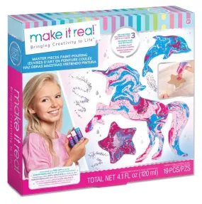 Make It Real Master Pieces Paint Pouring