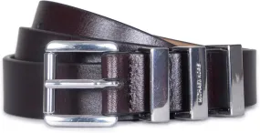 Michael Kors Women's 1 Inch Leather Belt with 3 Keepers, Stylish Fashion Accessory for Everyday Wear