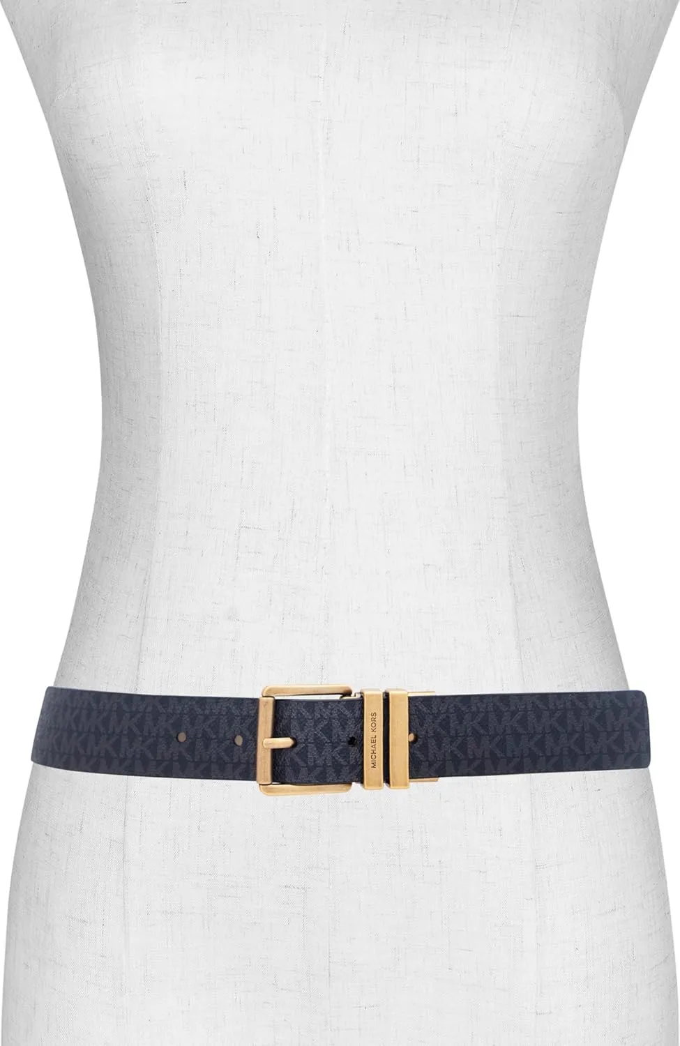Michael Kors Women's 1.5 Inch Reversible Belt with Flattened Edge, Stylish Fashion Accessory