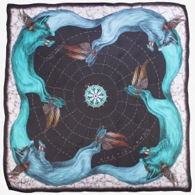 Odin Silk Chiffon Scarf