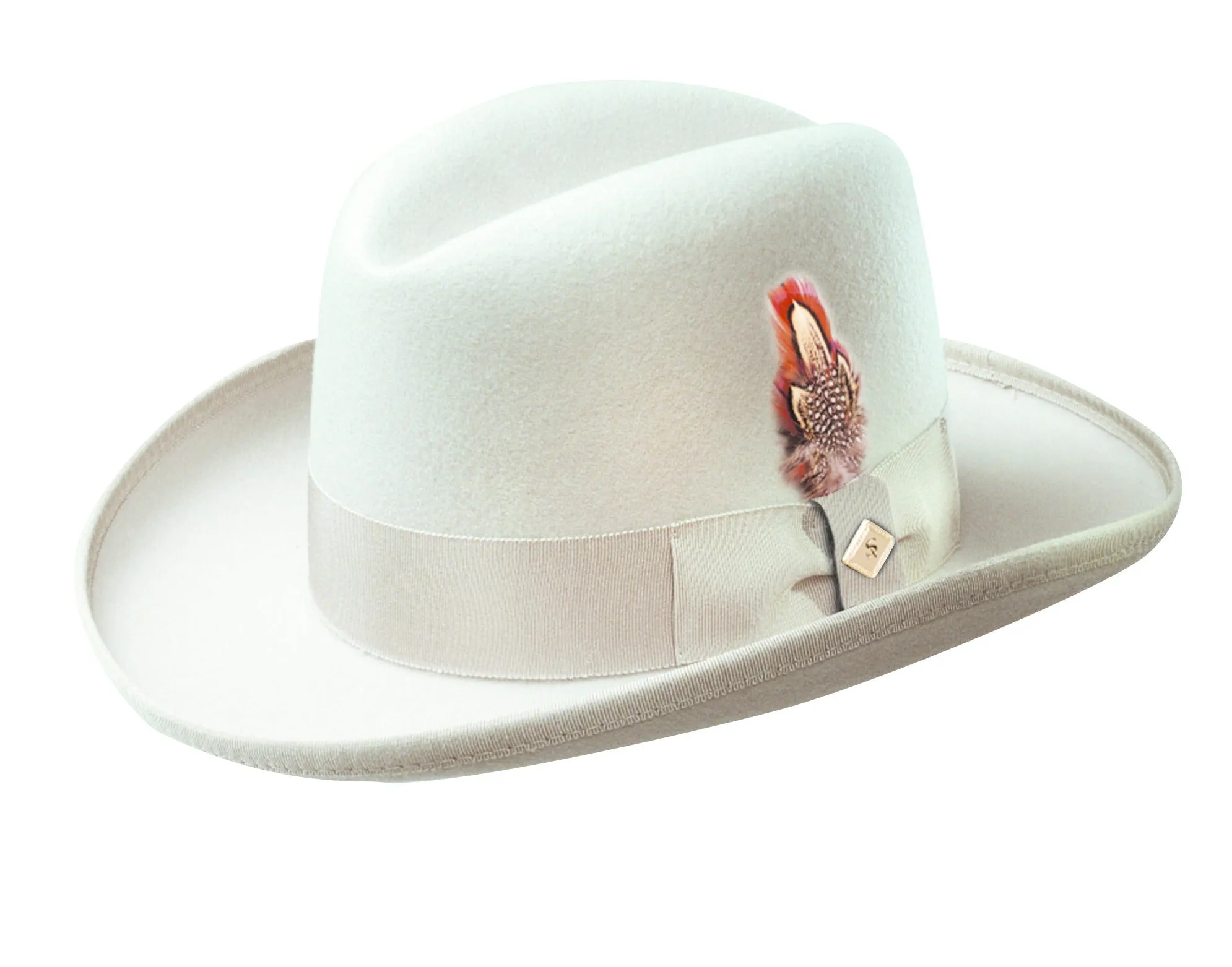 Stacy Adams Harvey Premium Wool Felt Homburg