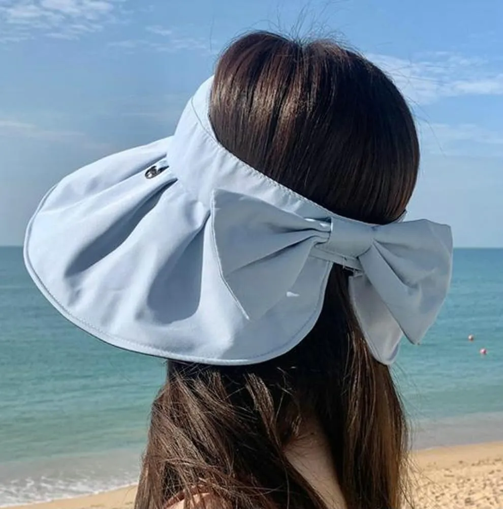 Sun Visor Hats for Women Wide Brim UPF 50  Bucket Hats Summer Visor Caps Beach Hat Packable UV Protection Fishing Hiking Hat