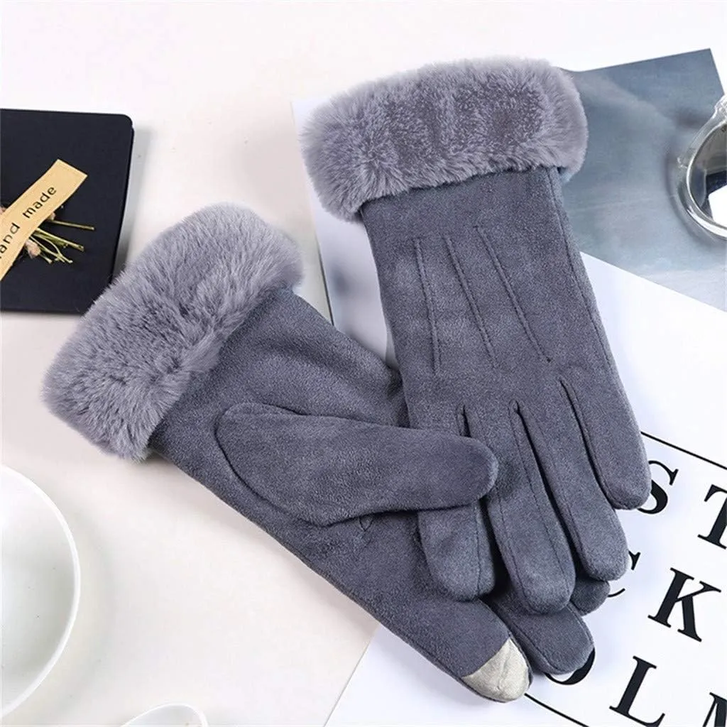 Thin Winter Gloves for Men Women Windproof Anti-Slip Touchscreen Thermal Sports Gloves for Driving Hiking Bike Cycling