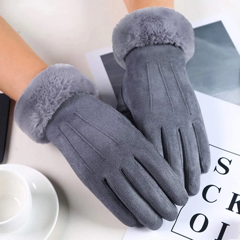 Thin Winter Gloves for Men Women Windproof Anti-Slip Touchscreen Thermal Sports Gloves for Driving Hiking Bike Cycling