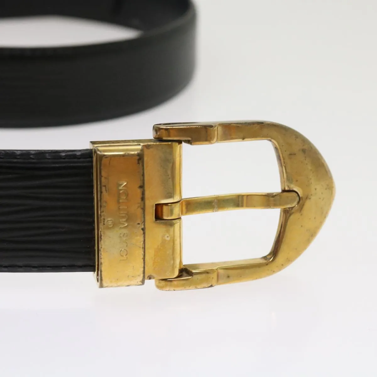 Trendy Inspired Louis Vuitton Monogram Multicolor Epi Belt 2set White Black Lv Auth Bs8257