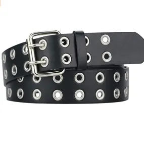 Trendy Punk Holes Women's Belt