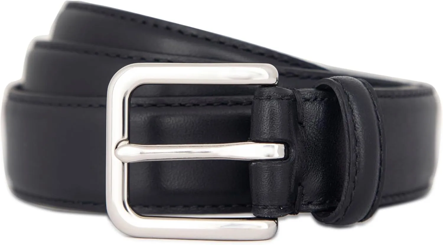 Vince Mens 1 Inch Stitched Fe Belt, Casual & Stylish Fashion Accessory