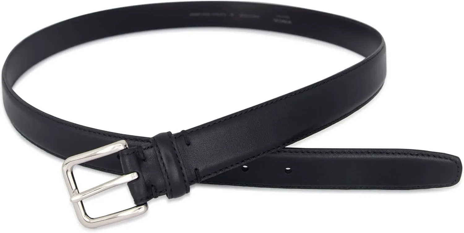 Vince Mens 1 Inch Stitched Fe Belt, Casual & Stylish Fashion Accessory