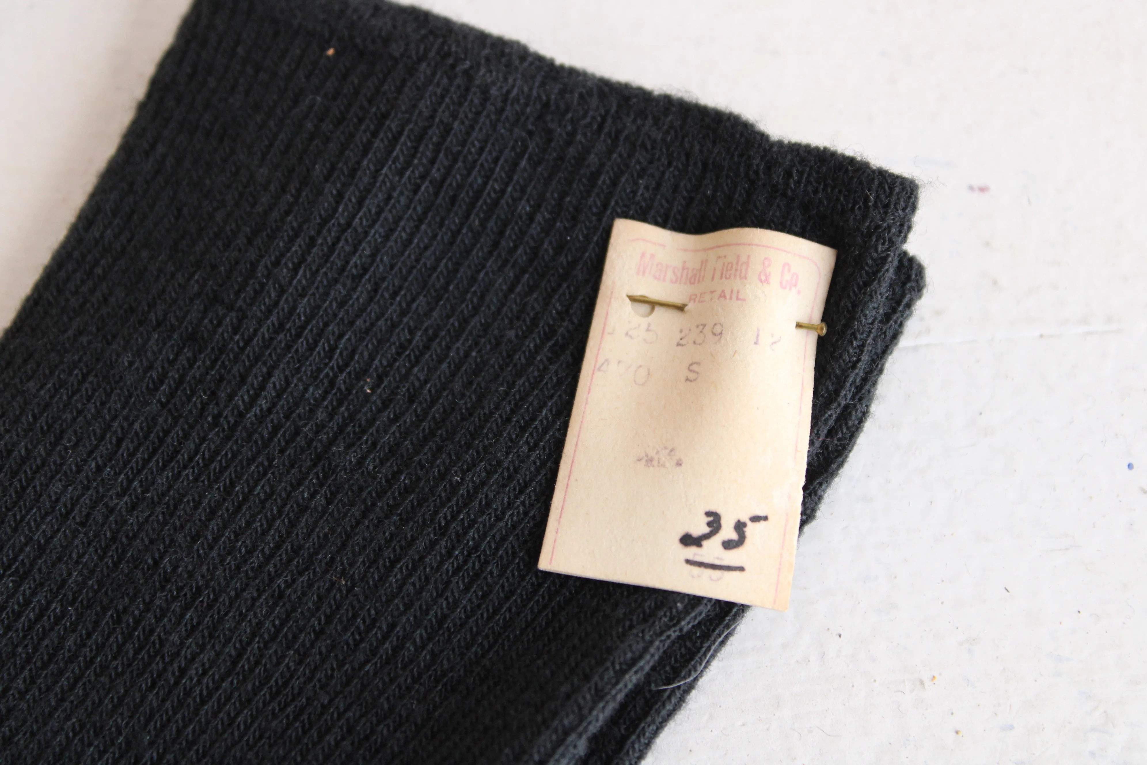Vintage 1940s Men's Wool Socks