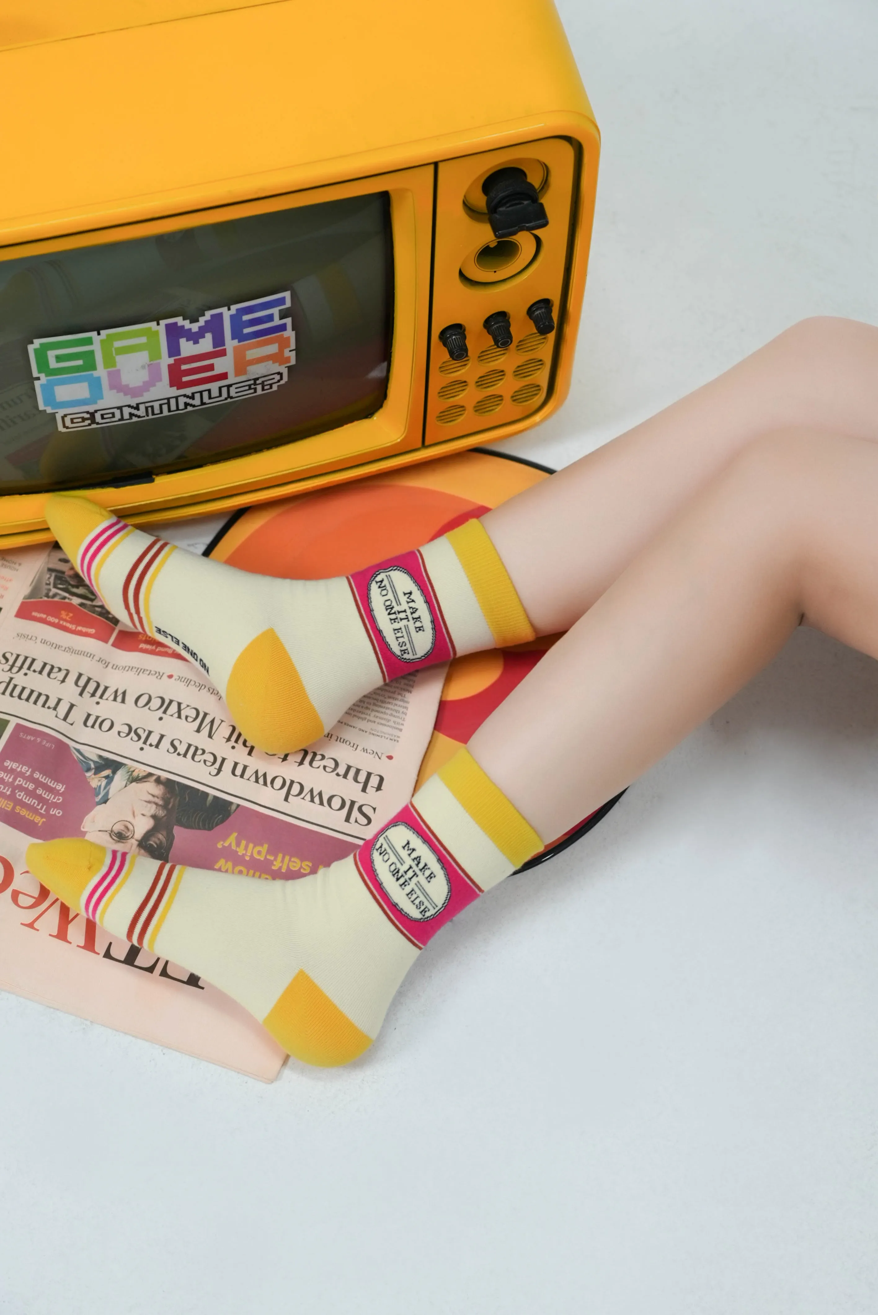 Vintage Logo Ankle Socks