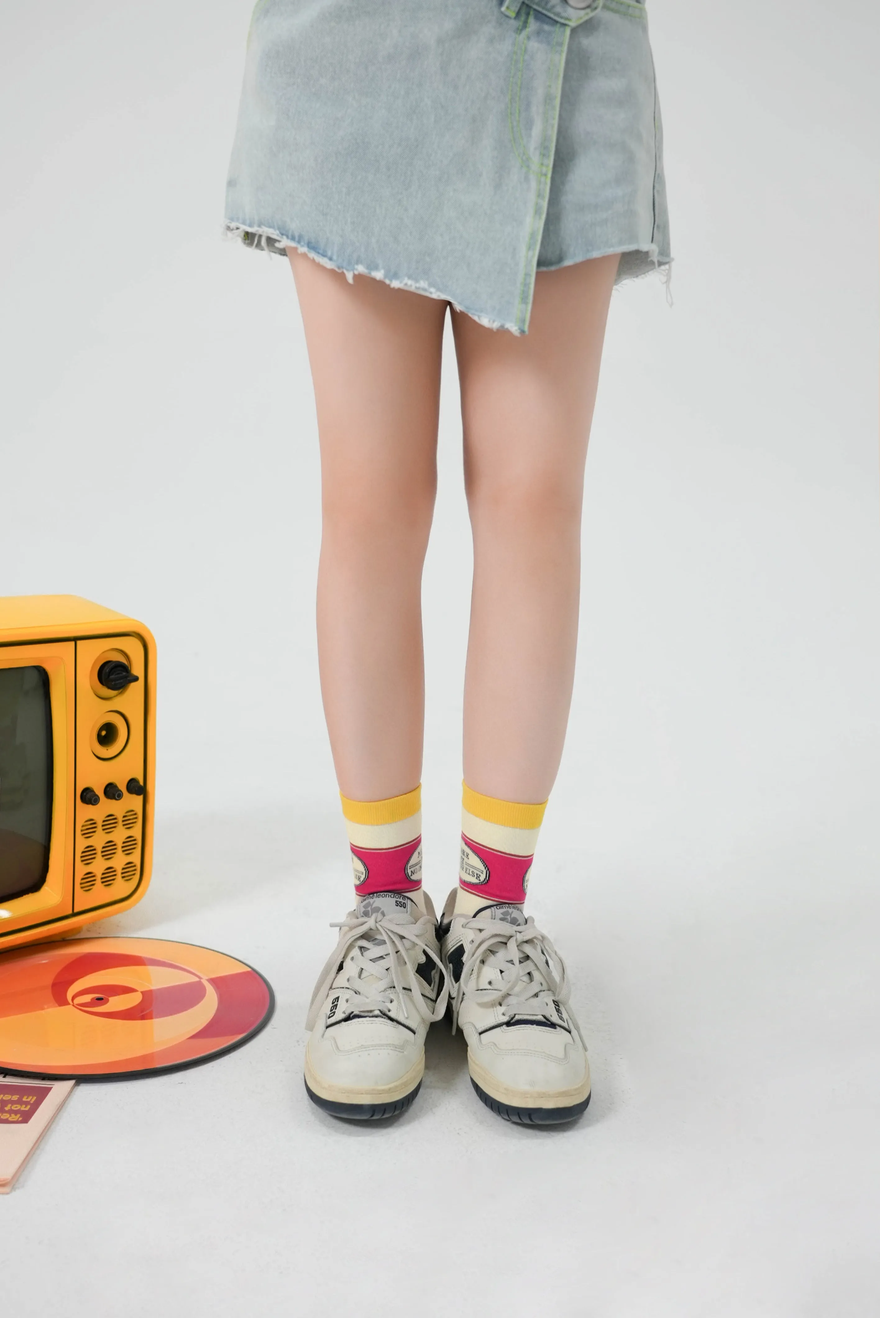 Vintage Logo Ankle Socks