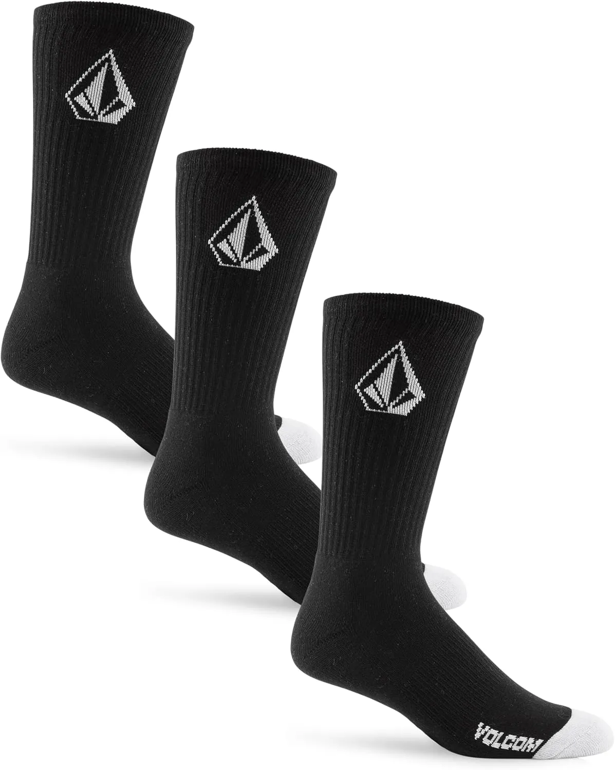 Volcom Men's Full Stone Sock 3-Pack