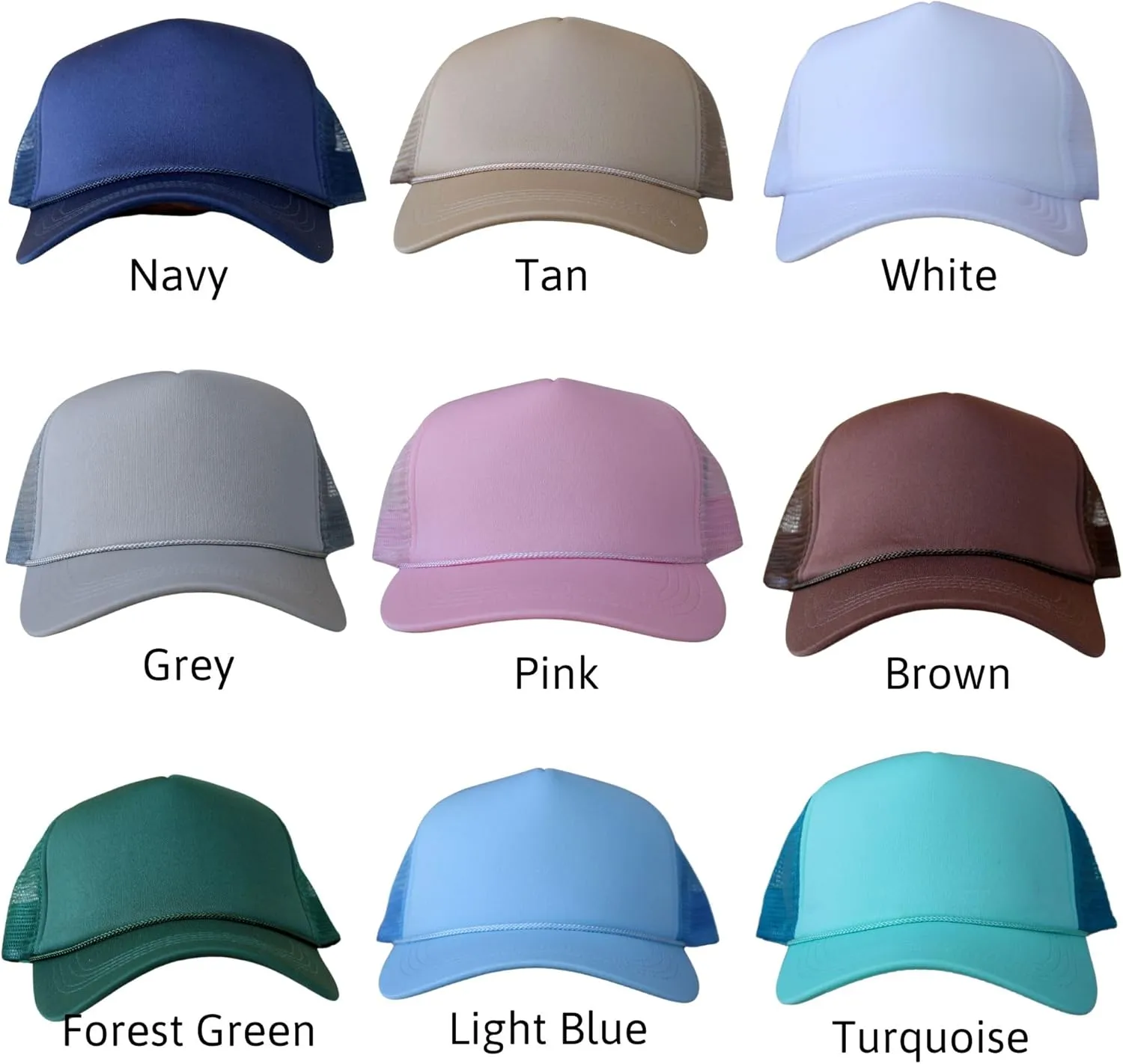 Willow Lane Hat Co. Western Feathered Trucker Cap, Baseball Mesh Snapback