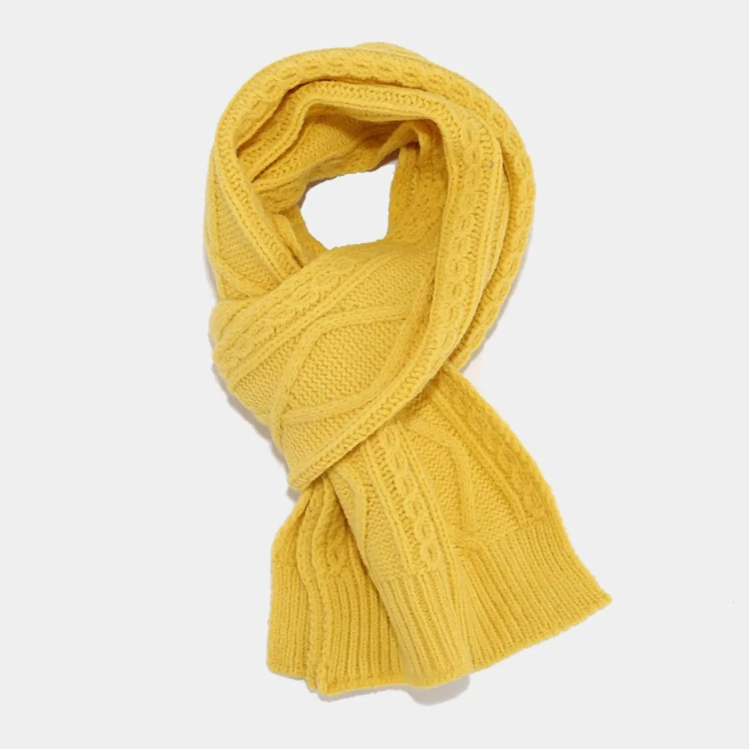 Women Winter Beanie Hat Long Scarf Touchscreen Gloves Fleece Lined Caps Neck Scarves Elastic Set Hats for Men