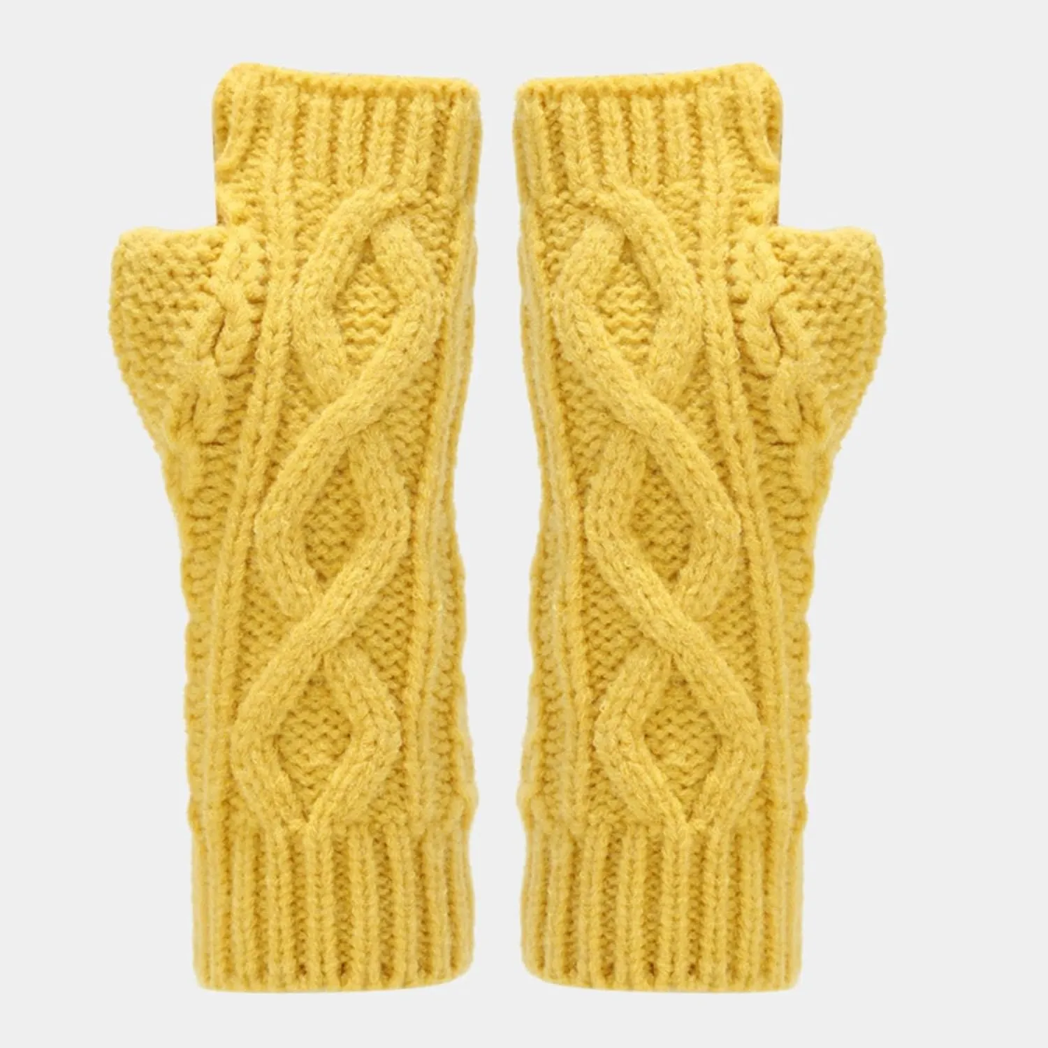 Women Winter Beanie Hat Long Scarf Touchscreen Gloves Fleece Lined Caps Neck Scarves Elastic Set Hats for Men