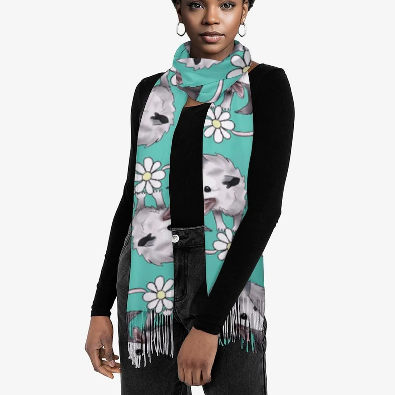 Womens Winter Scarf Scarves Soft Lightweight Blanket Thick Large Wrap Shawl